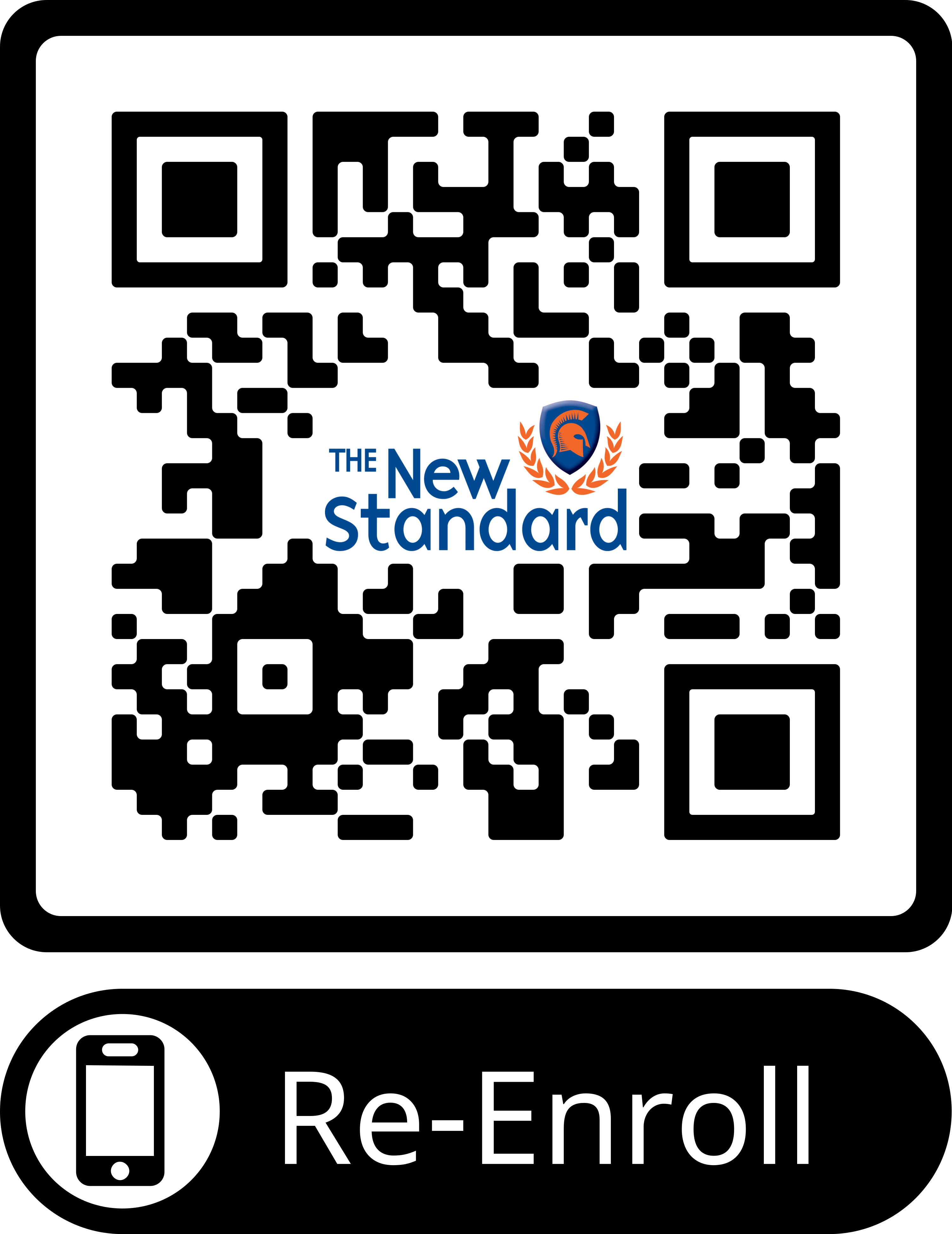 Scan QR Code for Re-Enrollment