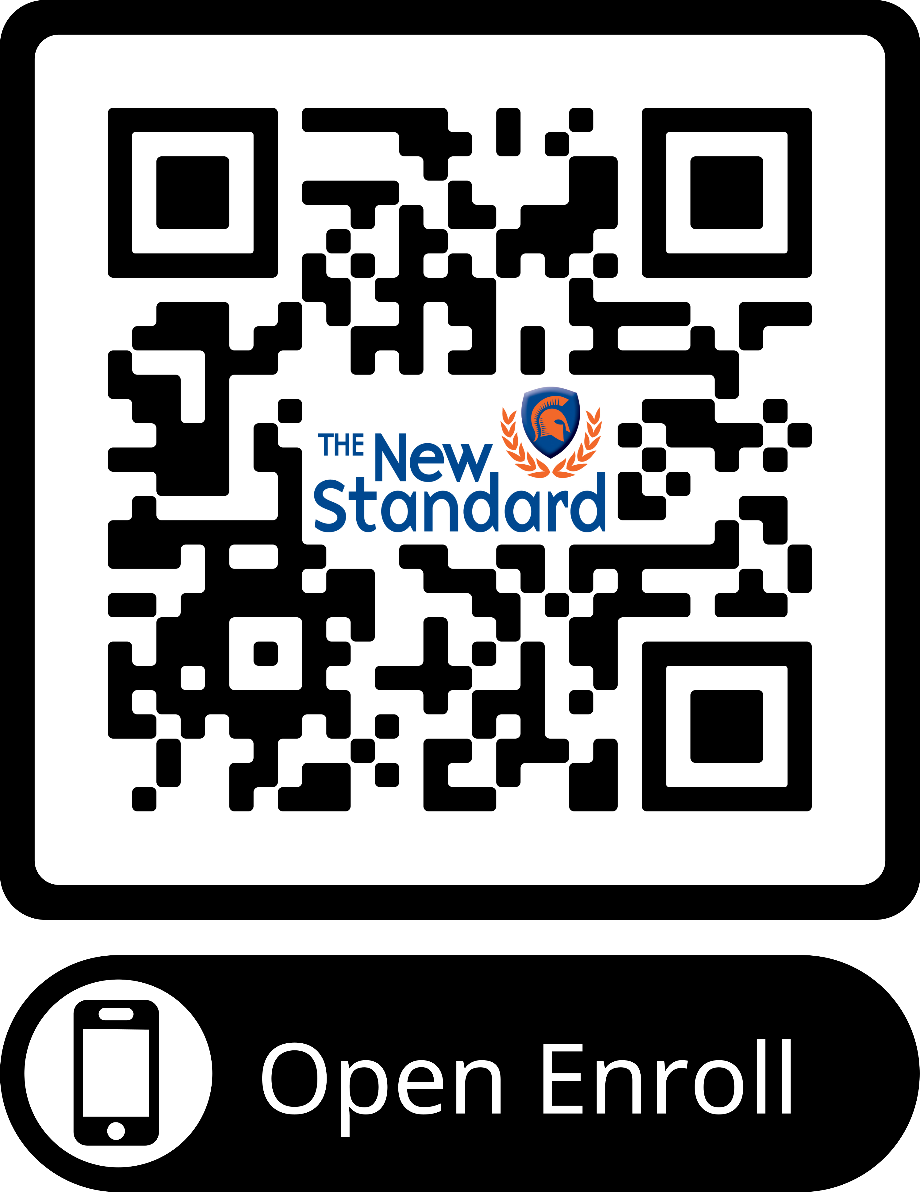 Scan QR Code for Open Enrollment