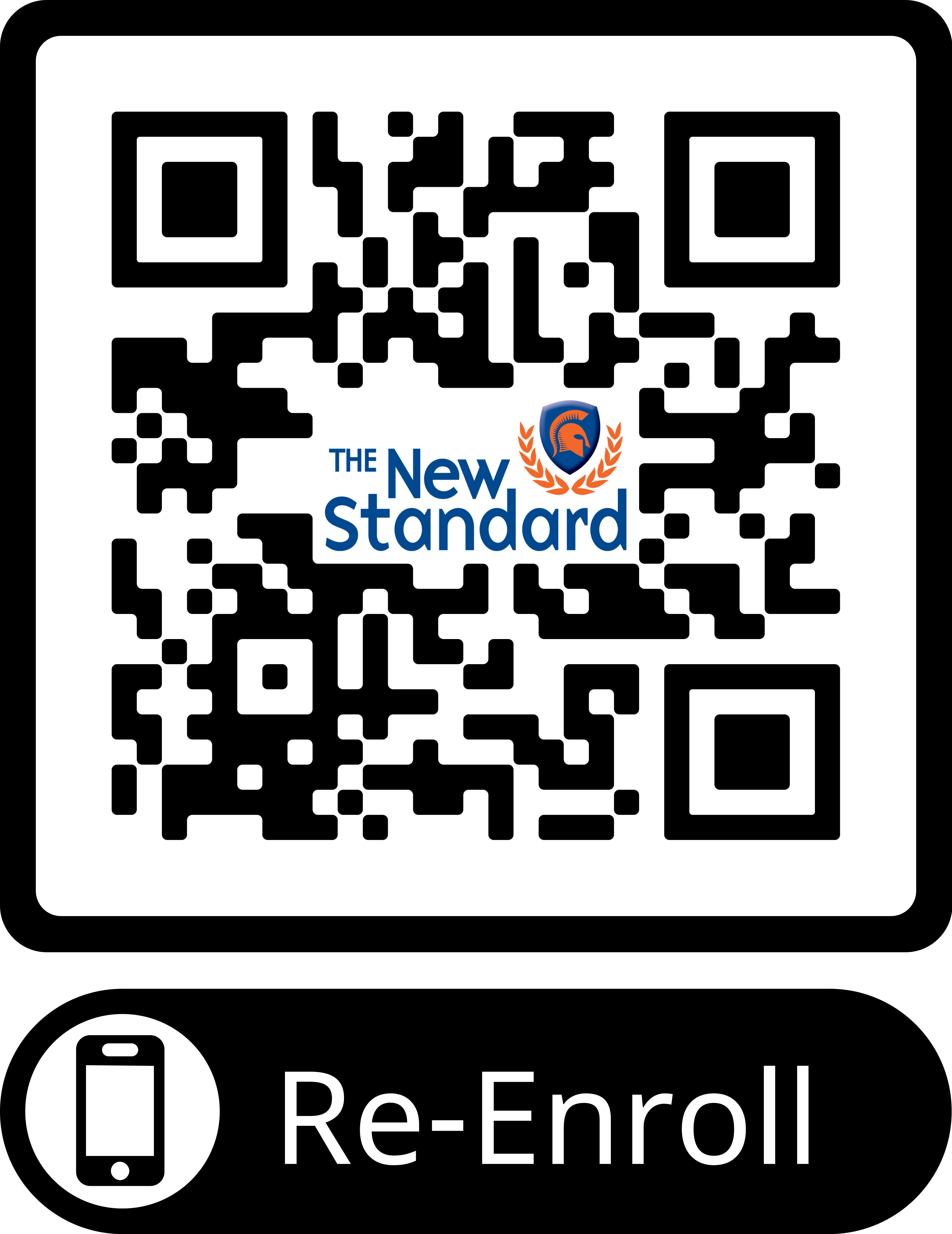 Scan QR Code for Re-Enrollment